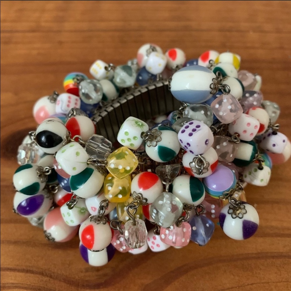 Novelty Dice Bracelet